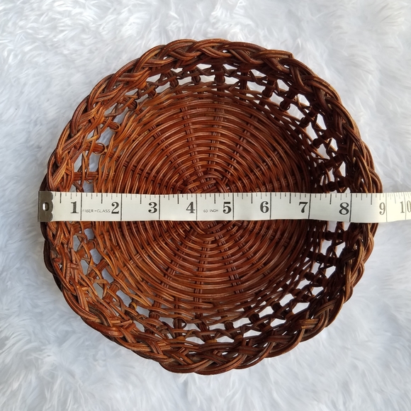 Boho Vintage Wicker Basket - Picture 9 of 12